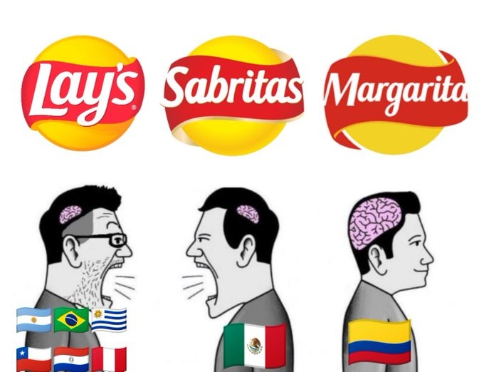 Sabritas >>>>>>>>>>>>>>>>>> Lays.....xD - meme