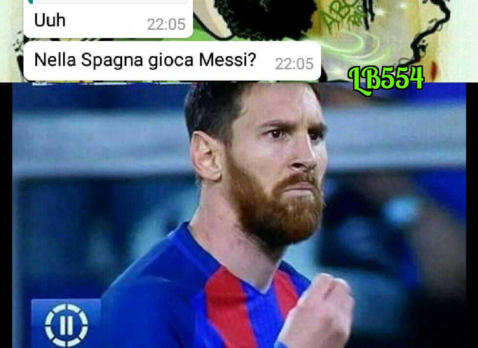 Che ignorante, Messi gioca nell' Ex-Jugoslavia. Ah giá non c'è più la Germania ovest - meme