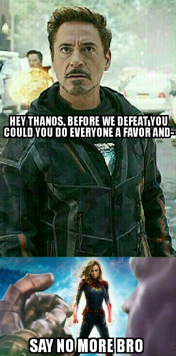 Captain marvel sucks - meme
