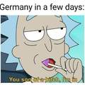 Germany has large peepee