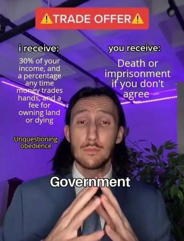 Governments be like - meme