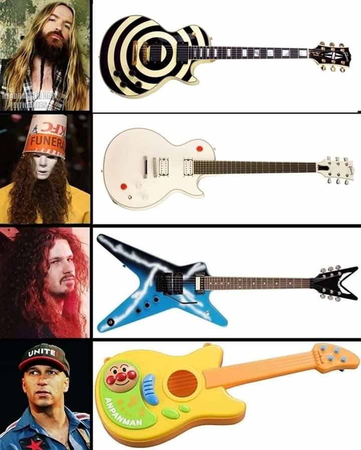 Guitarristas - meme