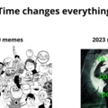 Como cambian las épocas