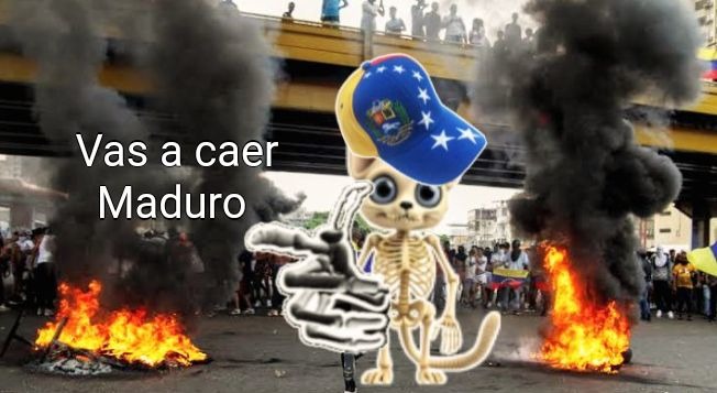 Maburro retírate porfa viejo ridículo, todo el mundo te odia - meme