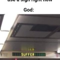 Sign from god