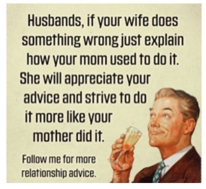 Marriage advice - meme