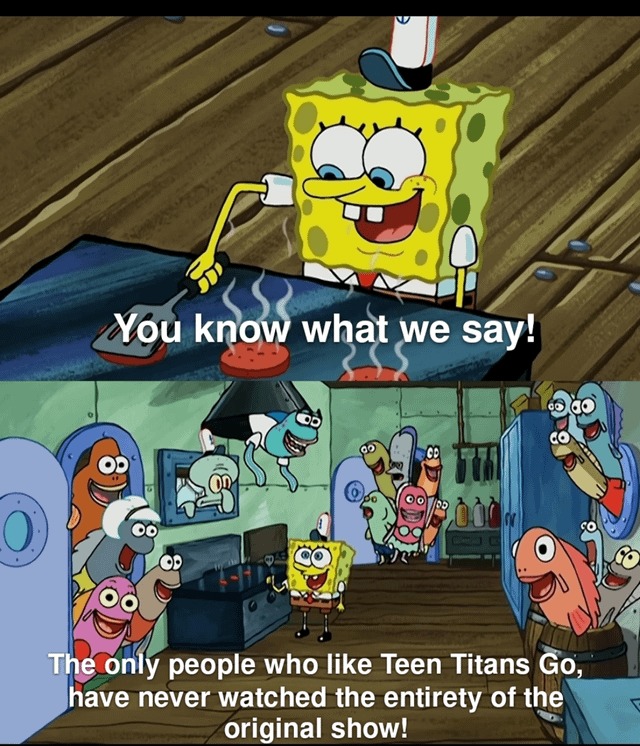 Teen Titans Go - meme