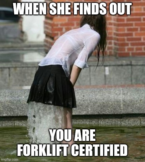 If only I was masculine enough to get certified - meme