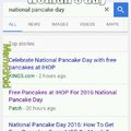 Free pancakes