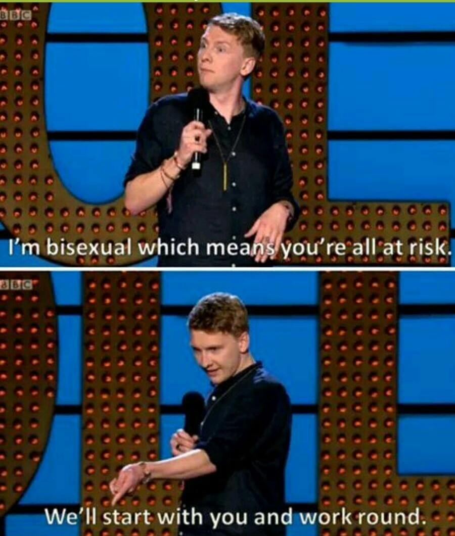 Is this how bisexuality works? - meme