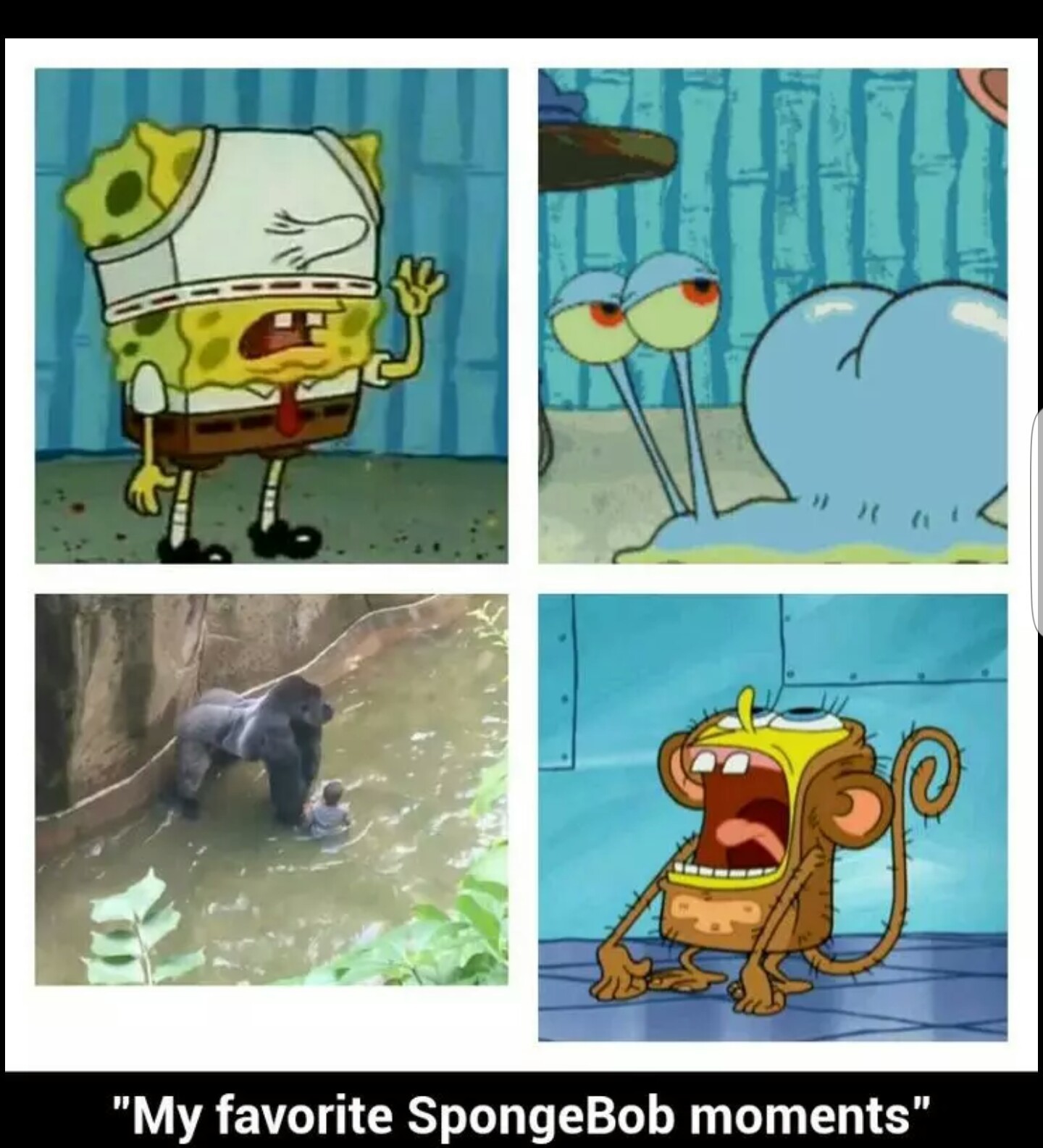 Spongebob Favorite moments - meme.
