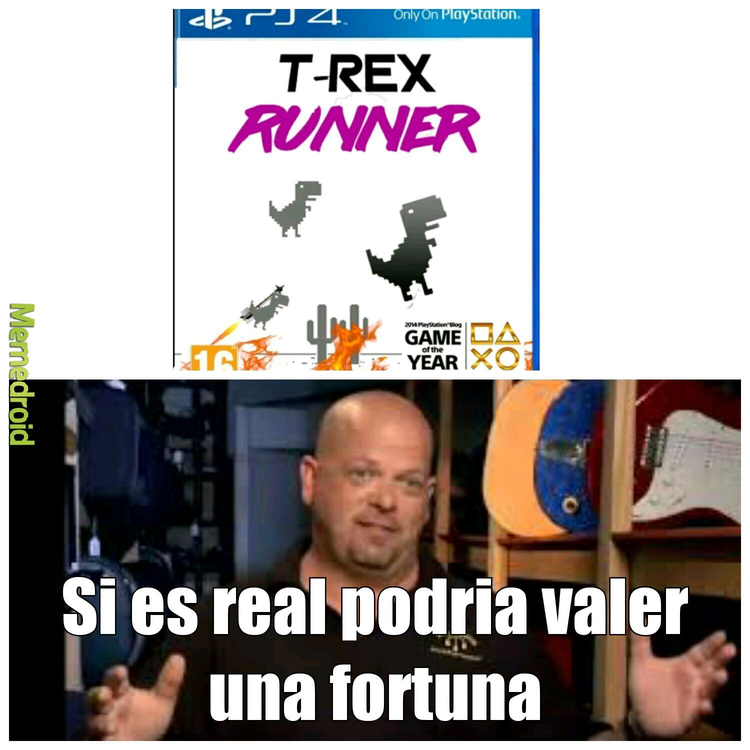 T-rex runer - meme