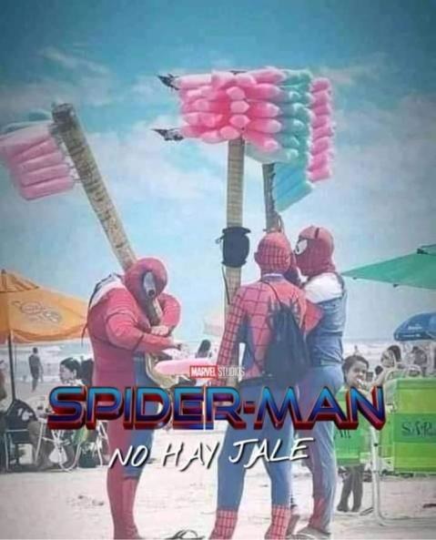 En mi multiverso Spider-man anima fiestas - meme