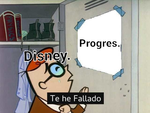 Llora Disney llora muajajajaja. - meme