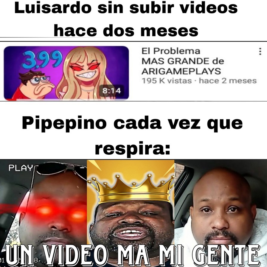 UN VIDEO MA MI GENTE - meme