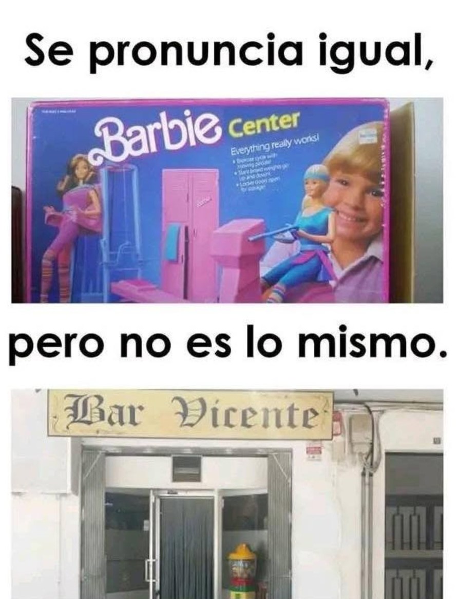 No es lo mismo - meme