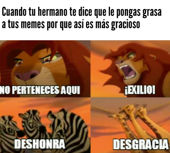 Exilio \:v - meme