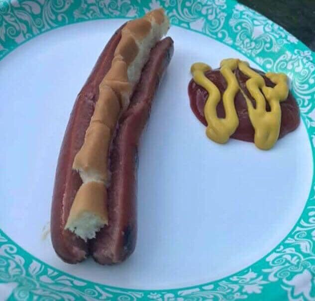 Nothing like a tasty hot dog - meme