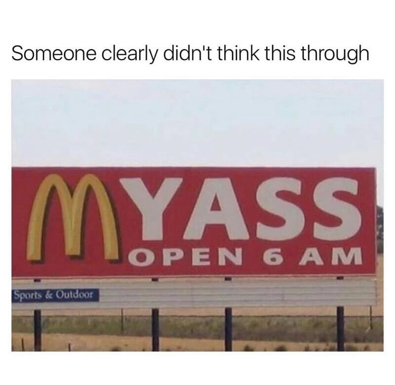 My Ass Open 6 AM - meme