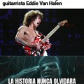 Este año de mierda ya fue muy lejos. RIP Van Halen