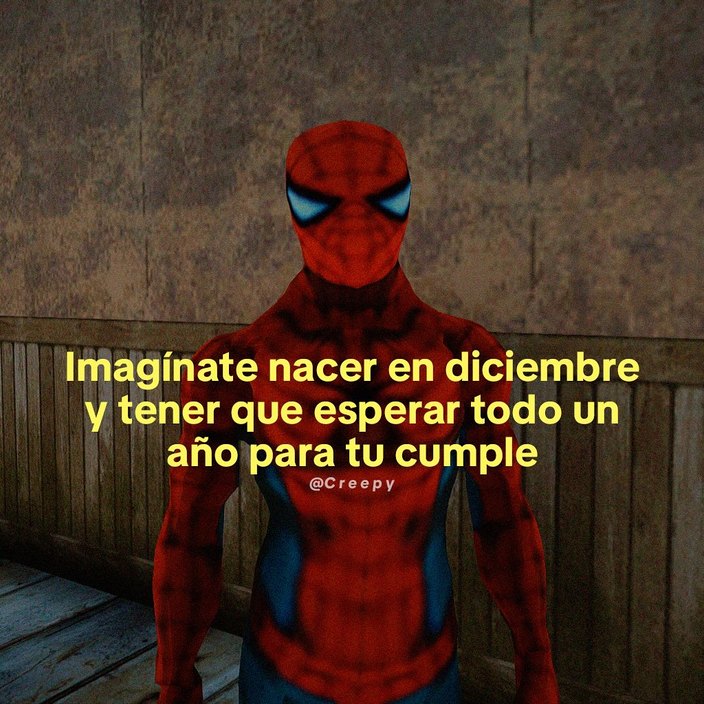 Nacer en diciembre y esperar un año para tu cumple, qué tragedia - meme