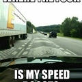 lol why every time i pass that road i dont get a speed boost?