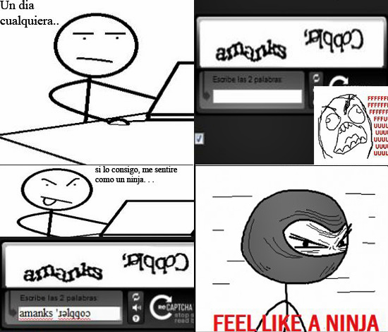 El titulo es un ninja - meme