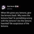 Lemons always be sus tho...