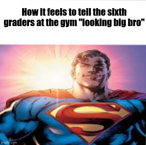He'll call you gym bro - meme