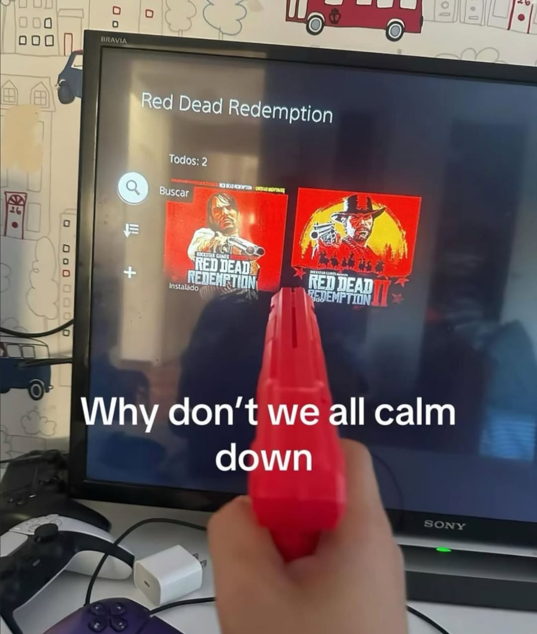 When redención muerta roja: - meme