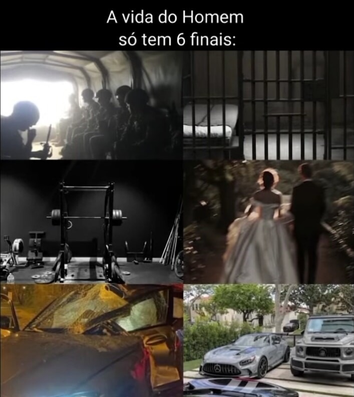 Qual foi ou acham que será o final de vocês? - meme