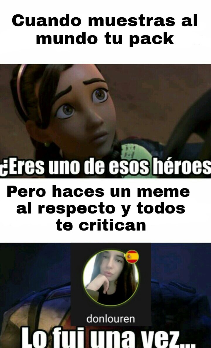 Alabada sea nuestra reina donlouren - meme