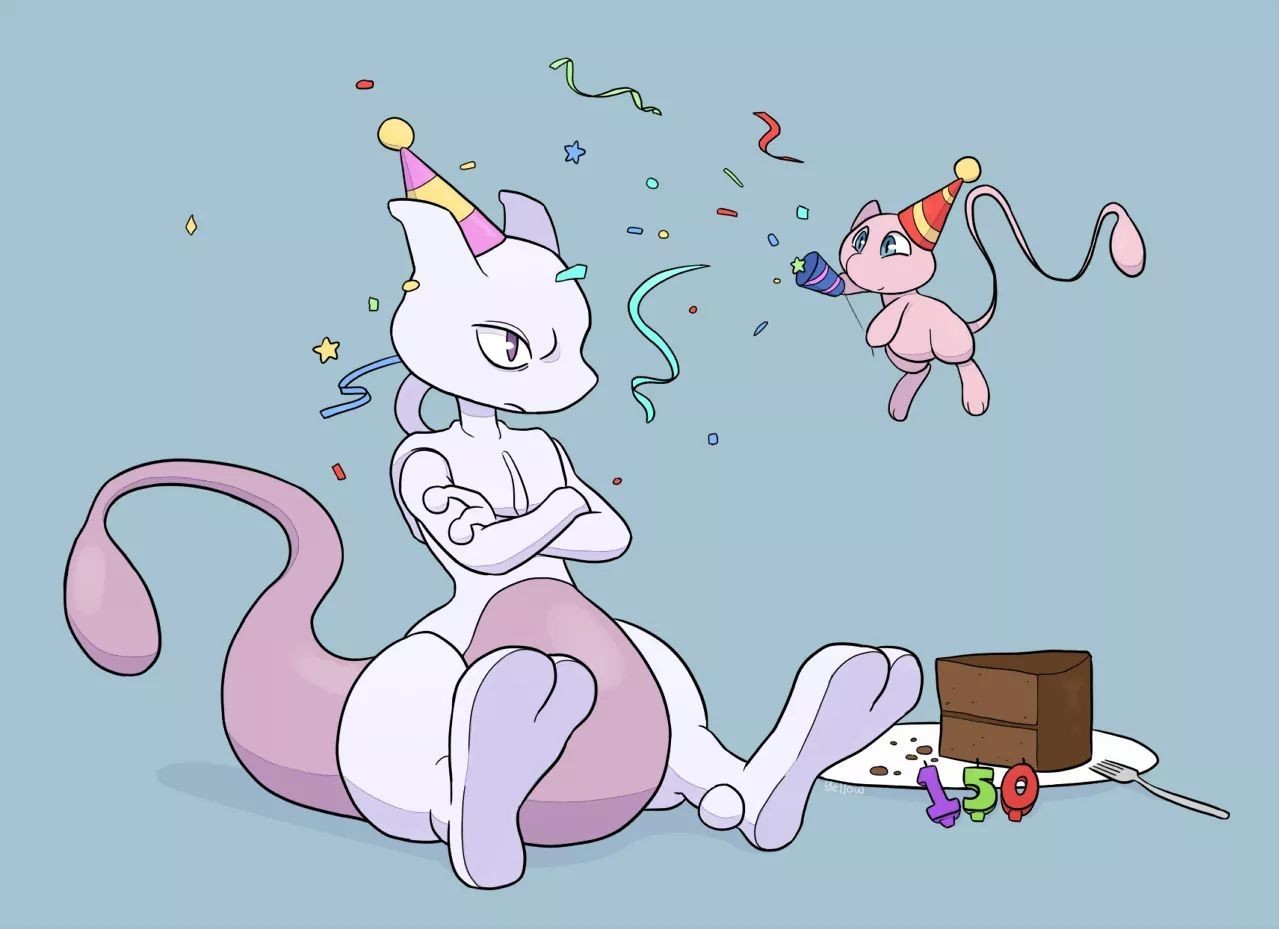 Happy birthday mewtwo :D - meme