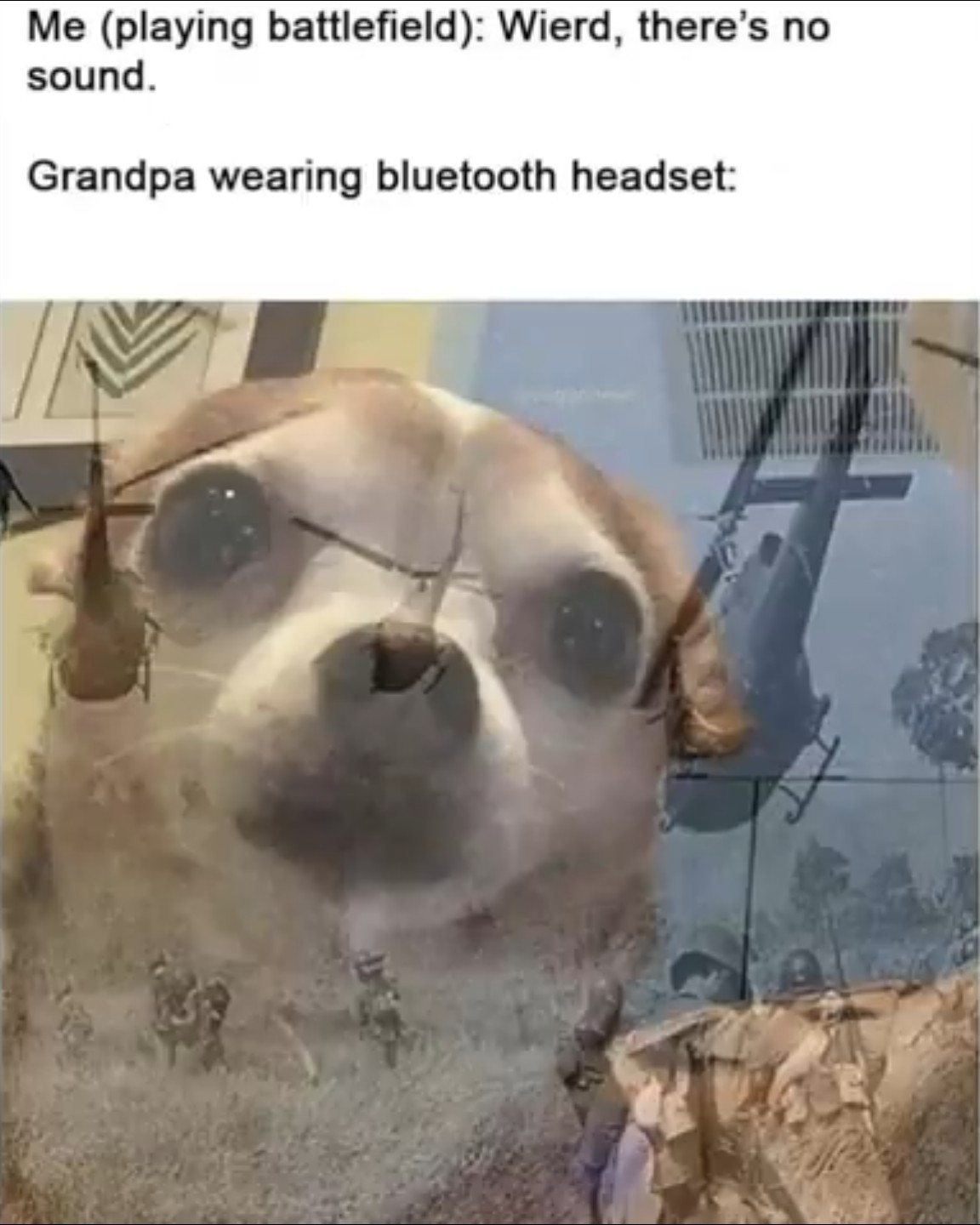 Poor grandpa - meme