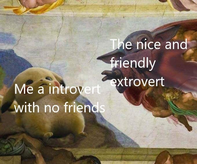 Extrovert - meme