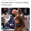 Dads and their incredible ability to sleep everywhere