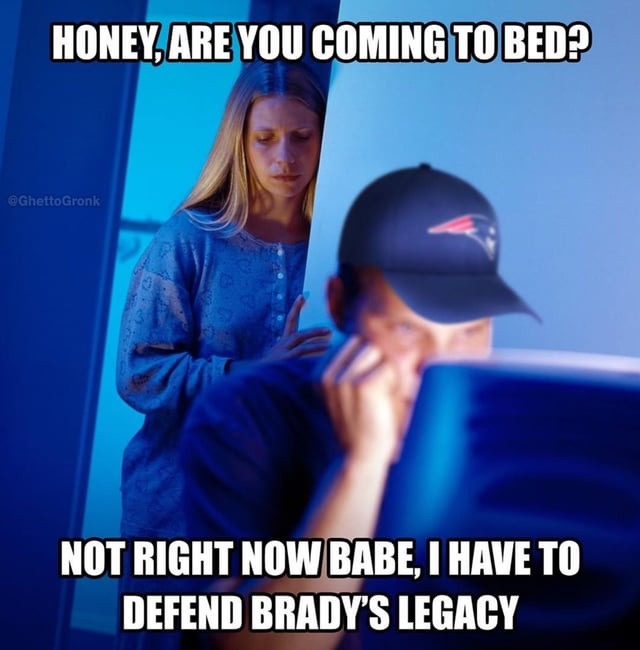 Tom Brady fans - meme