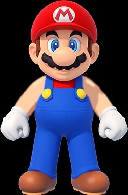 Mario but sleeveless - meme
