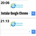 Pobre Internet Explorer