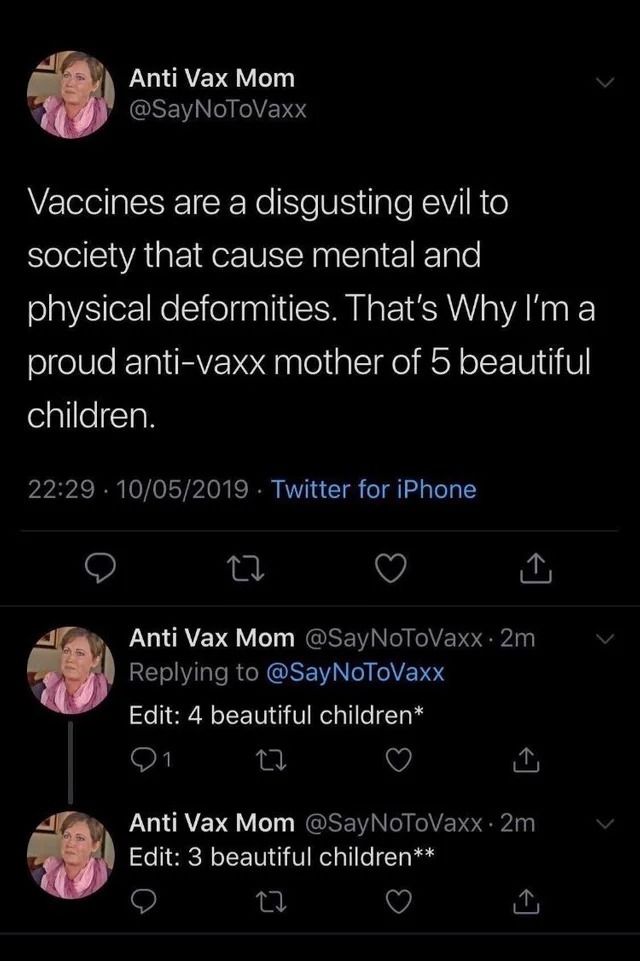 anti-vaxx vs incest whats the worst idea? - meme