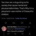 anti-vaxx vs incest whats the worst idea?