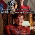 Donde están sus web-shooters pndejo