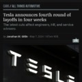 Tesla layoffs