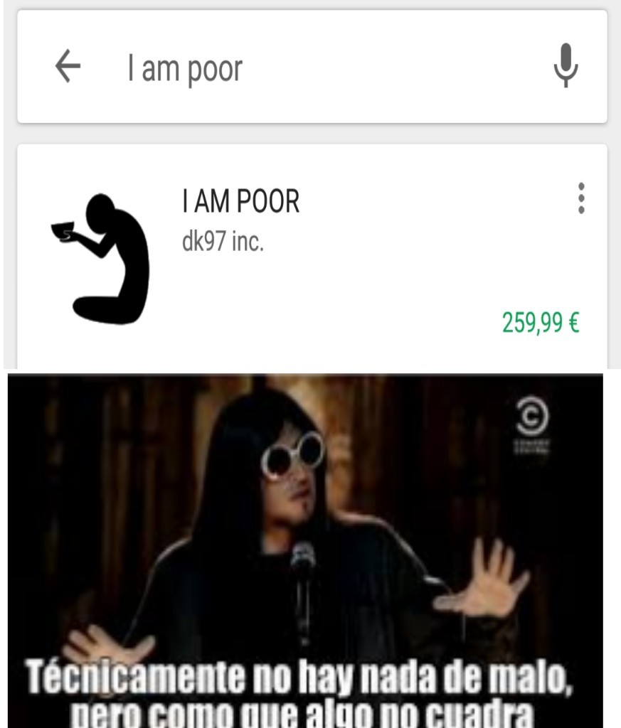 Para quien no lo sepa poor es pobre - meme