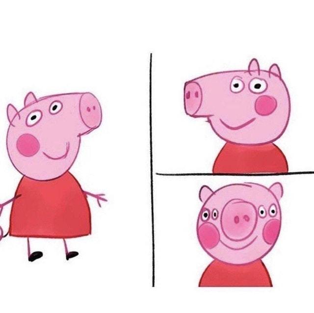 How Peppa pig really looks like - meme