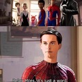 Ngl, was kinda shocked when uncle Ben said "they were white Peter, one of our own"
