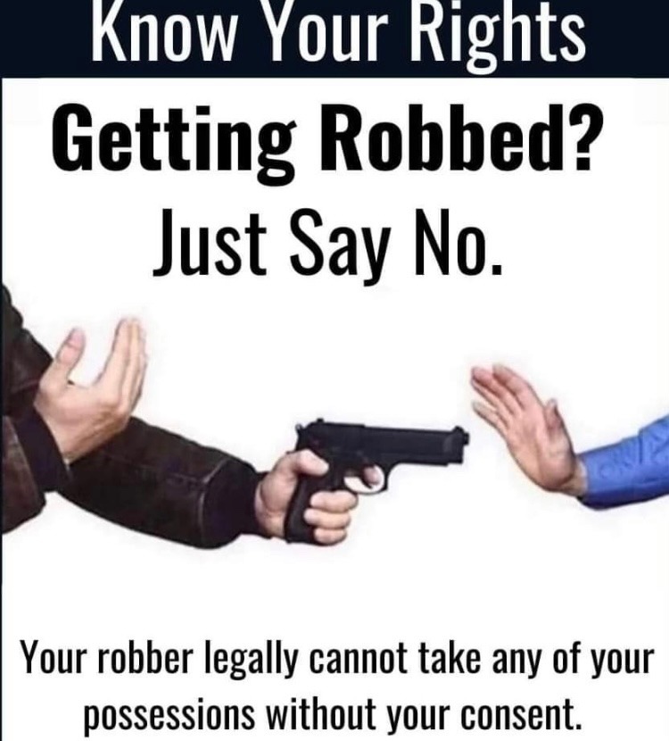 know your rights - meme