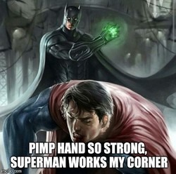 Pimp hand strong - meme