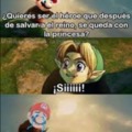 pobre mario y link :c