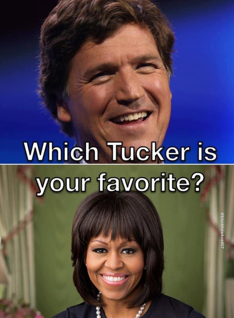 Which Tucker? - meme